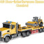 RC Semi Truck with Trailer Toy, 1:24 RC Semi-trailer Engineering Tractor With Sound And Lights, 1:24 RC Semi-trailer Engineering Tractor With Sound And Lights, Construction Vehicles For Kids - Toyigo