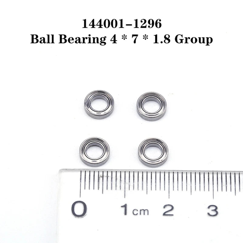 RC Car Spare Parts, 20Pcs Ball Bearing Set for WLtoys 144001 144002 124016 124017 124018 124019 RC Car Spare Parts Upgrade Accessories - Toyigo