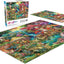 Aimee Stewart, Merry Mushroom Village Picnic, 1000 Piece Jigsaw Puzzle for Adults, Challenging Puzzle Perfect for Game Nights, Finished Size 26.75 x 19.75