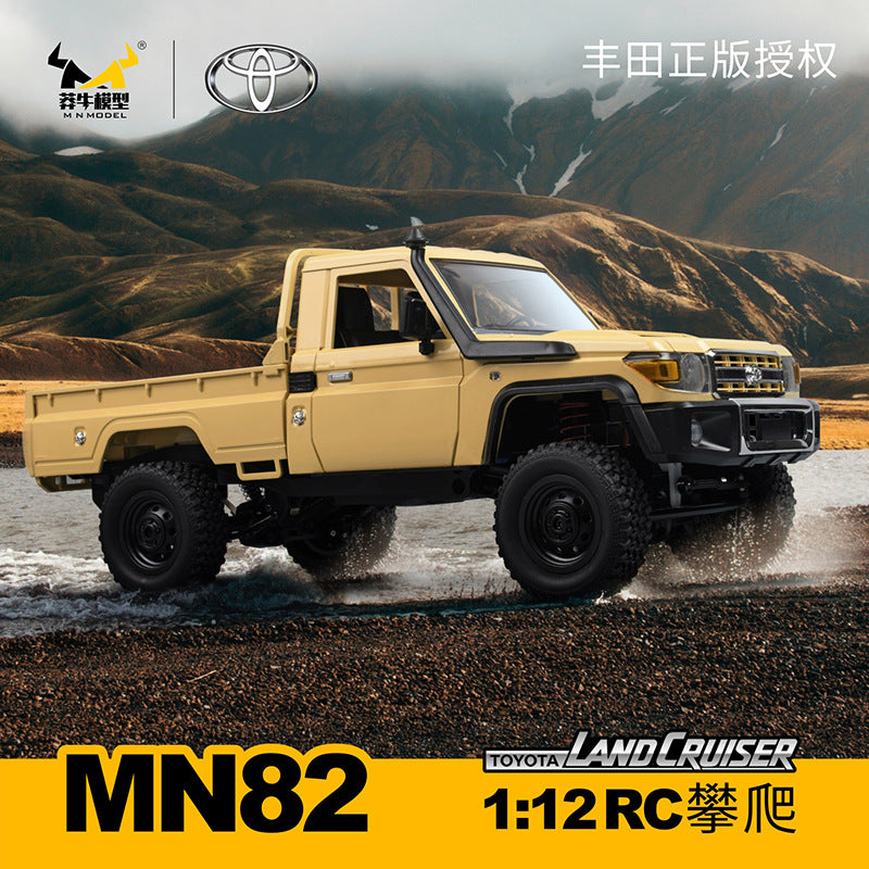 Cross-border Mangniu MN82 full-scale, Four-Wheel Drive LC79 Toyota Climbing Off-road Vehicle, Simulation RC Pickup Truck, Remote Control Car Toy