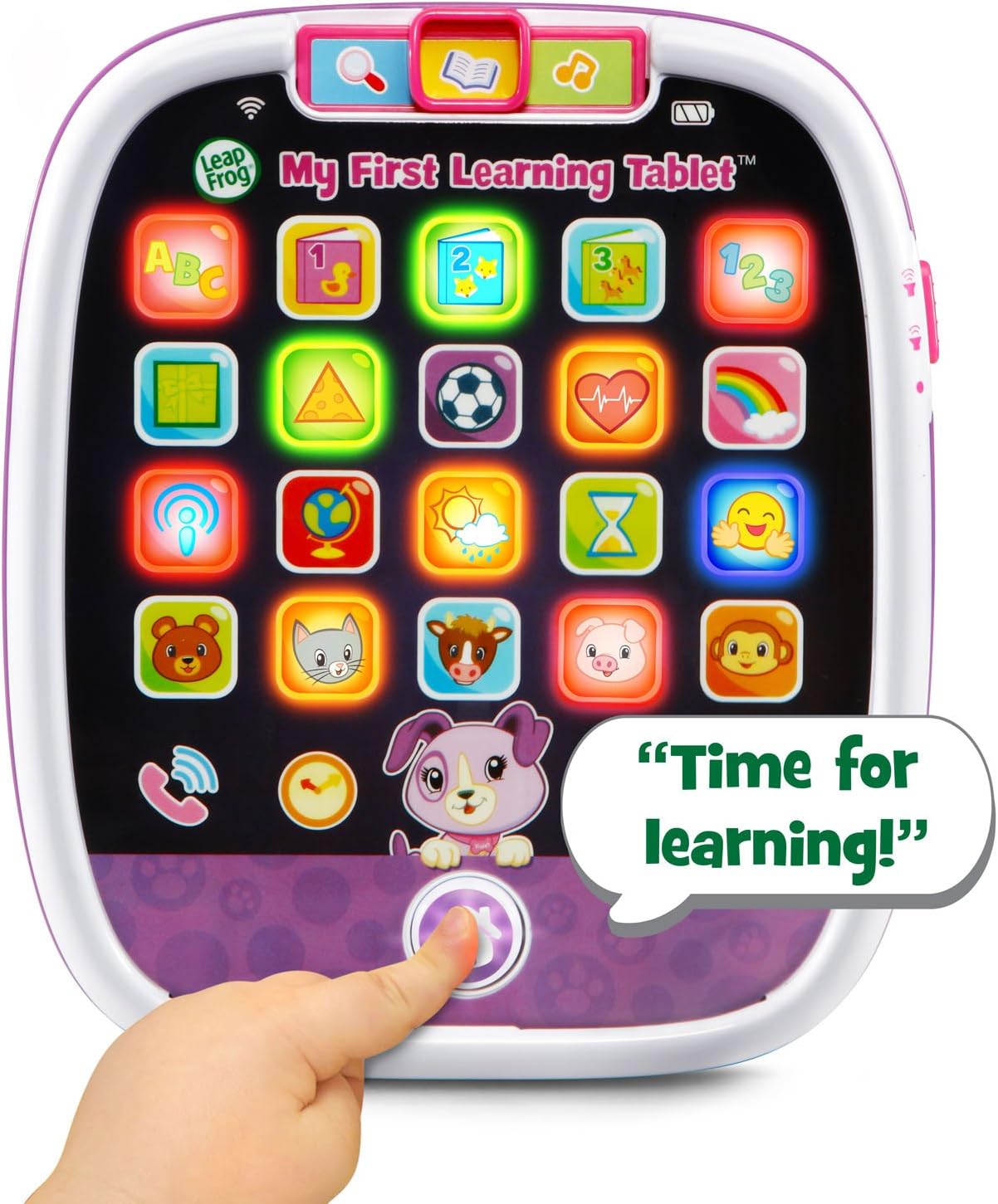 Learning Tablet, Scout Violet  Educational Tablet, Interactive My First Learning Tablet for Toddlers, Kids Toys - Toyigo