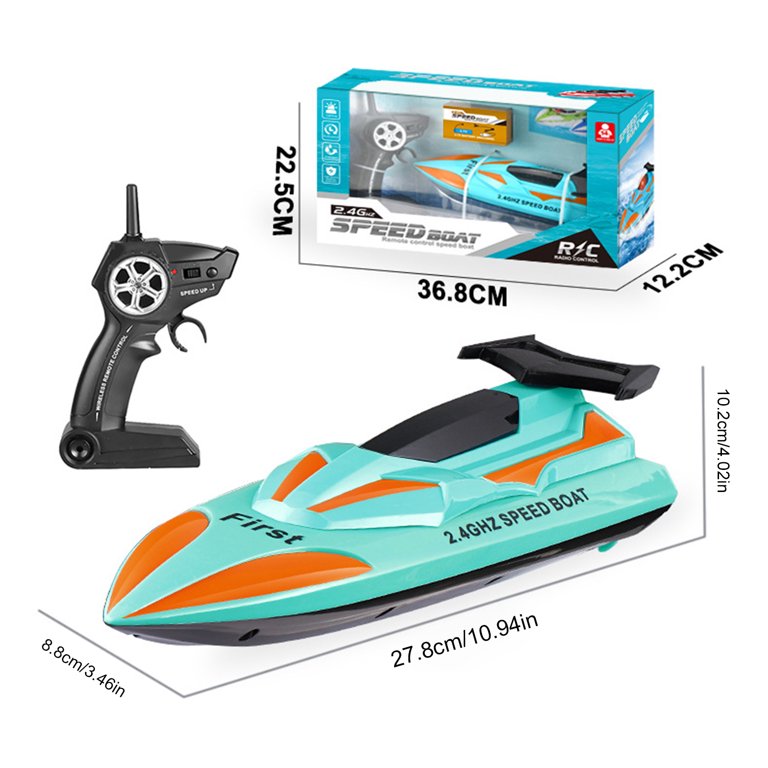 High-Quality Electric 2.4GHz RC Boat - Fast Radio Control Ship for Kids and Adults