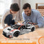 1:8 STEM Building Bricks Large Size Remote Control Car,Assembled Toy Racing Model Car Kit with 3322 Pieces Parts,Ideal Gift for Kids&Adults