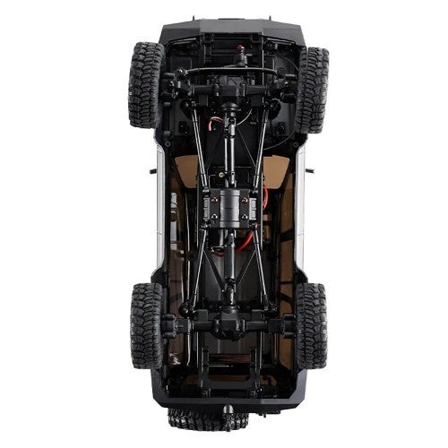 1/18 RTR 4WD RC Rock Crawler – Toyota Land Cruiser LC80 Off-Road Climbing Vehicle with 2-Speed Transmission & LED Lights (Blue)