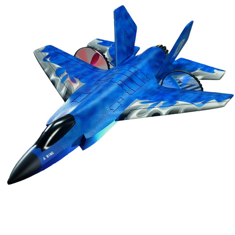 RC Aircraft, RTF F-35 RC Airplane , 2.4Ghz 6-axis Gyro Jet Pane, Glider Foam Planes Remote Control Foam Aircraft Led Lighting Simulate F35 Fighter Jet Toy for Children - Toyigo