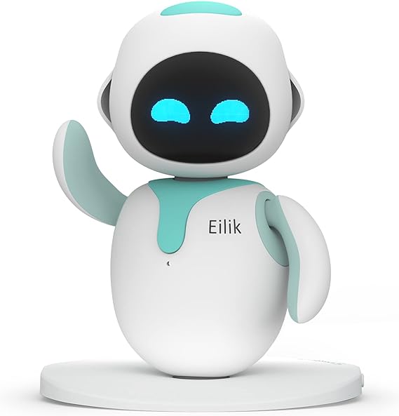 Eilik - Cute Robot Pets for Kids and Adults, Your Perfect Interactive Companion at Home or Workspace, Unique for Girls & Boys. - Toyigo