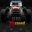 45KM/H 4WD High-Speed RC Off-Road Vehicle, 1:10 Scale Brushless RC Vehicle, 2.4Ghz All-Terrain RC Off-Road Vehicle, With LED Lights, Suitable for Adults and Children