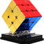 3x3 Magnetic Speed Cube with Reflective Mirror Finish - Stickerless Magic Puzzle Toy for Smooth and Fast Solving