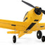 A210 T-28 4CH RC Airplane for Adults – Fixed Wing Remote Control Aircraft with 2 Batteries, 2.4GHz Outdoor RC Model Plane, Yellow