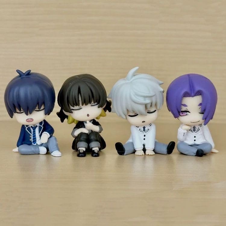 4PCS Mystery Blind Box Set Toys Blue Lock PVC Anime Figure Isagi Yoichi Bachira Meguru Mini Figurine Blindbox Doll Anime Statue