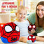 3 in 1 Spider Plush Pillow, Super Soft Stuffed Animal Toys for Kids Adults, Plush Pillow Home Decorations, Spider Mommy Stuffed Animal Toys with 2 Babies in her Tummy