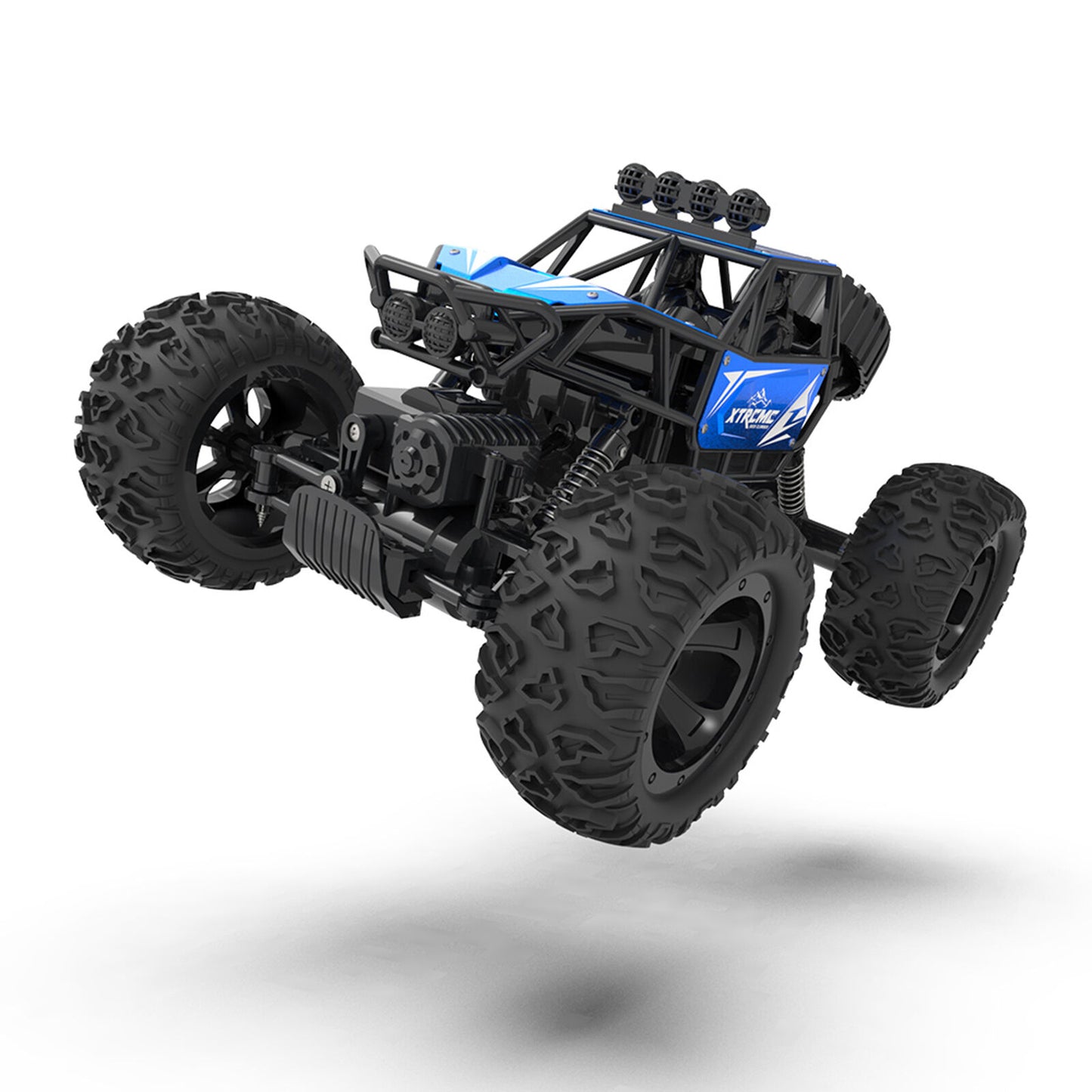 Remote control car alloy climbing car, 1:16 RC rock crawler, 2.4G four-wheel drive RC car, Charging electric RC car, Cross-border RC car, Big wheel mountain stunt RC car