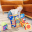 Kids Match and Build Soft Blocks Set For Toddlers, Building Blocks, Sensory Baby Stacking Toys