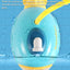 Electric Submarine Shower Sprinkler Toy, Fun Bathtub and Pool Water Pump with Cartoon Pigboat Design