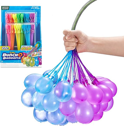 Balloons Tropical Party (6 Pack) by ZURU, Bunch O 100+ Rapid-Filling Self-Sealing Tropical Colored Water Balloons for Outdoor Family, Friends, Children Summer Fun (6 Pack)