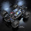 RC Monster Truck, Fast Remote Control Car, H16DR 1:16 Scale Ready to Run High Speed Jump RC Monster Truck, Off Road RC Cars 4WD All Terrain RTR RC Truck with 2 LiPo Batteries Adults for Boys - Toyigo