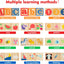 ABC Wooden Building Blocks for Toddlers 1-3 Large, 26 PCS Alphabet & Number Stacking Blocks, Educational Learning Toys for Boys Girls Kids Gifts 1.65''