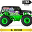 Remote Control Monster Truck, Monster Jam Official Grave Digger Remote Control Monster Truck, 1:24 Scale, 2.4 GHz For Kids - Toyigo