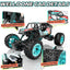 Remote Control Truck,  60+ Mins, 2.4G, 1:22 RC Cars Crawler for Boys, Monster Trucks, Toy Vehicle Car Gift for Kids Adults Girls,  W/Metal Shell - Toyigo