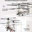 Remote Control Helicopter, S52H Military Transport RC Helicopter with Altitude Hold, One Key take Off/Landing, LED Light, Low Battery Reminder, Army Helicopter Toys for Kids and Military Fans - Toyigo