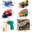 Take Apart Toys for 4 5 6 7 8 Year Old Boys Girls, with Engine & Electric Drill Tool, Kids Tool Set Play STEM Building Toys, Learning Construction Toys