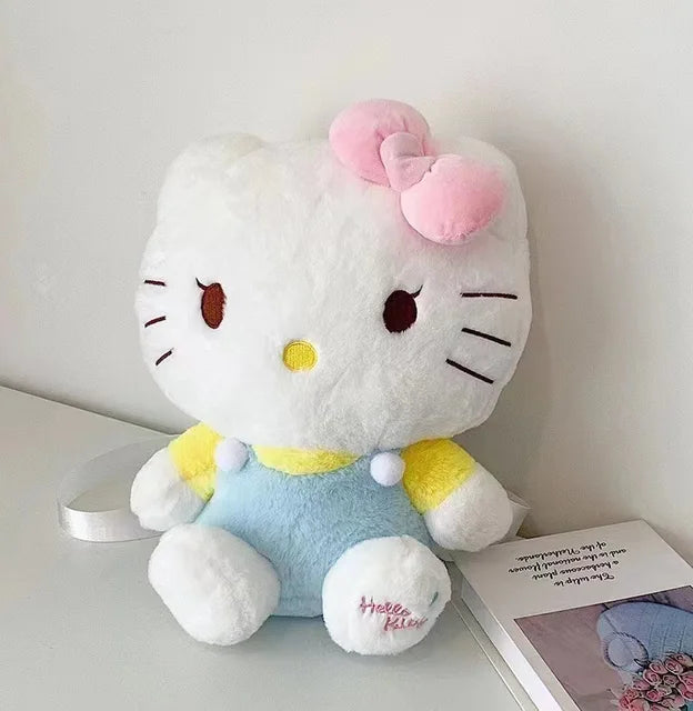 Soft Toys, Anime Cartoon Plush Backpack, Sanrio Hello Kitty Plush, Kawaii Plush Backpack, Animals Dolls Toys, Hello Kitty for Kids- Plush Backpack - Toyigo