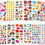 24 Sheets 500 + Stickers, Toddlers 2,3,4 Years Old, Teacher Reward Stickers, Potty Training Stickers Bulk with Dinosaur Animal Traffic, Sticker Book Included  for Kids