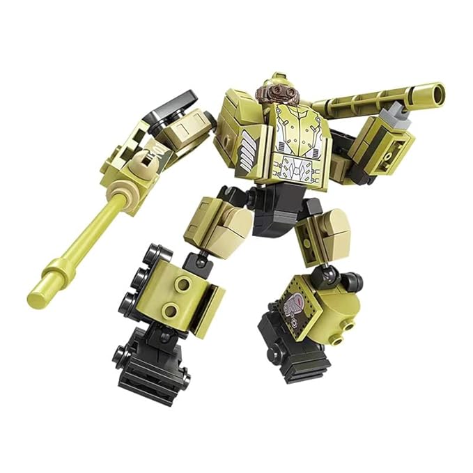 Kaizhi 84131 J-20 Intelligent Mecha Deformation Robot - King Kong Assembly Model Building Blocks for Boys