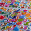 3D Puffy Stickers 40 Different Sheets, Cute Stickers Variety Pack for Kids Scrapbooking, Stickers for Kids 1000+, Gifts, Rewards Including Animals, Stars, Fishes, Hearts, Dinosaurs, Cars and More