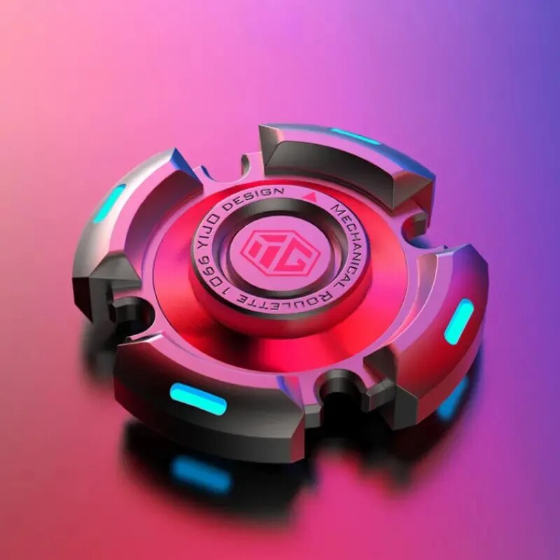 Spinning Top Toys, Fidget Spinners, Metal Finger Hand Spinner Toys, Luminous Light Fidget Toys, Kids Stress Relief Toys, dults and Kids Fidget Toys - Toyigo