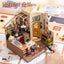 DIY Miniature Cozy Kitchen House Kit, Tiny House Making Kit with Furnitures, Halloween, Christmas Decorations for Adults to Build, Gifts for Family and Friends (Cozy Kitchen)