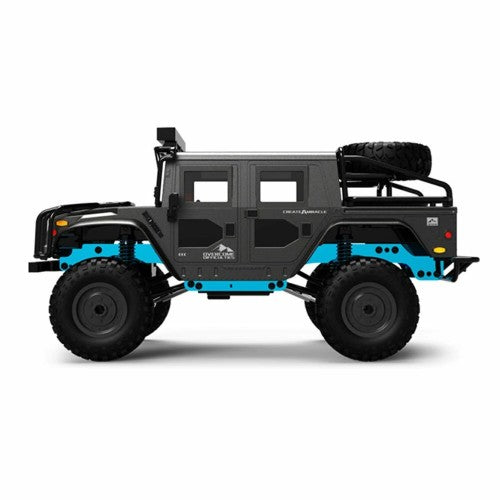 12 2.4G 4WD RC Crawler Car – Full Proportional Control, Grey
