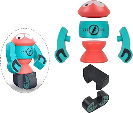 Magnetic robots blocks set for kids stacking robot toys For Girls And Boys Age (3-9)