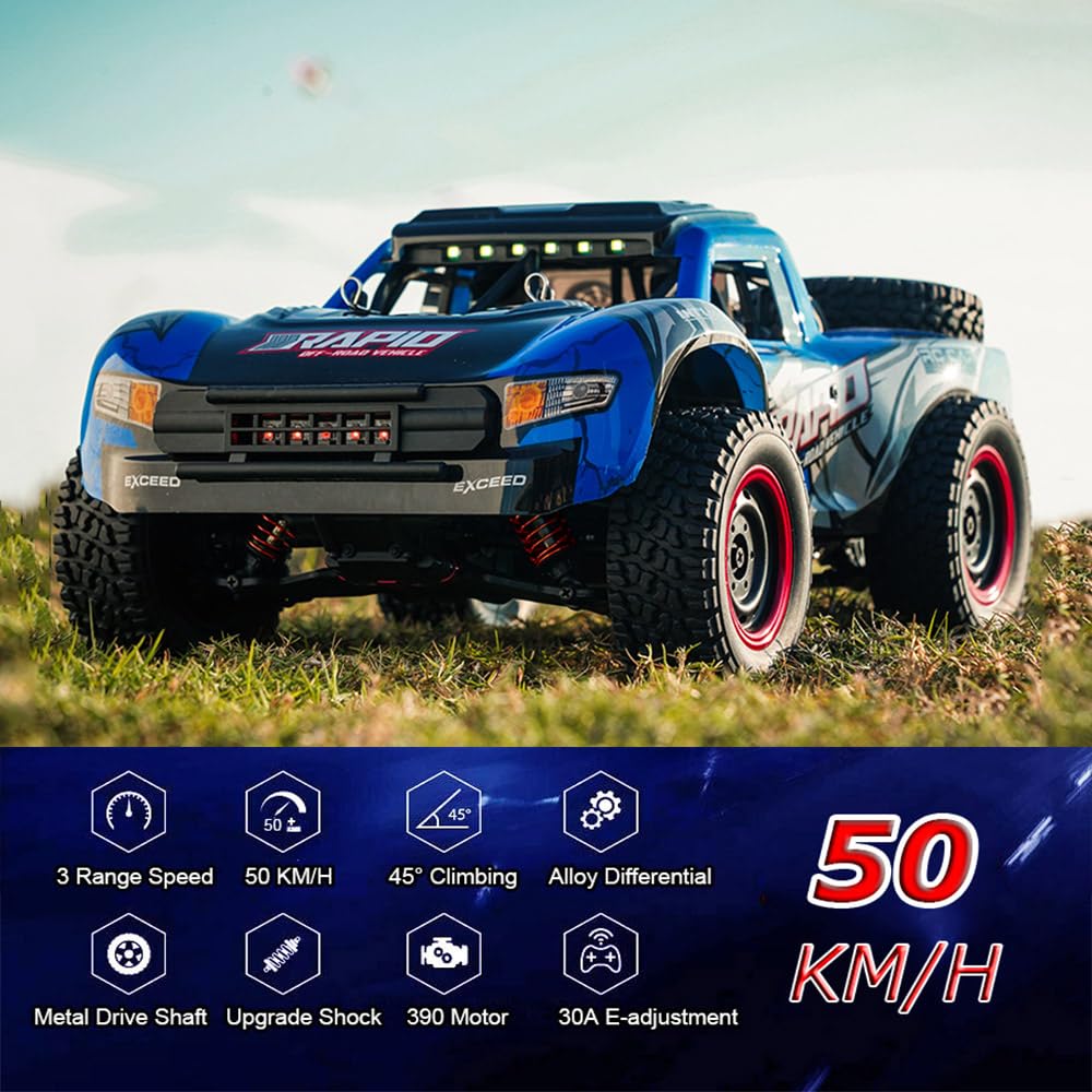 High-Speed Brushless 4WD RC Car – Cross-Border Big Foot Off-Road Racing Model with Remote Control