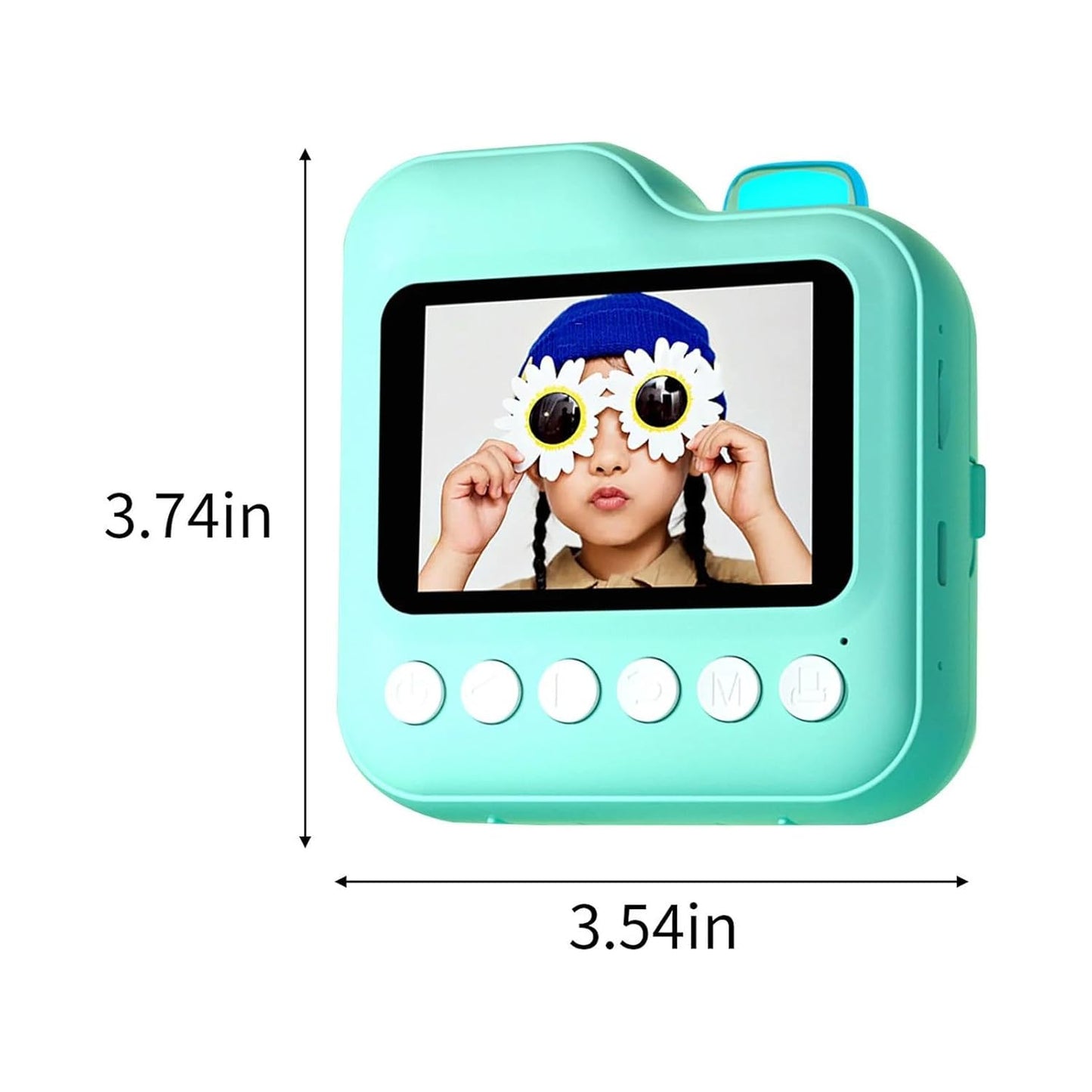 Children Instant Print Camera - Kids Video Photography Digital Photo Camera with Mini Thermal Printer