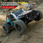 70KM/H Brushless RC Jeep, Professional 4WD High-Speed Drift Car, with Full-Scale Control, Big Foot Tires, and Metal Frame – Ideal Gift