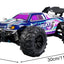 1/16 Scale RC Car, 16101 High-Speed 4WD RC Off-Road Truck with LED Lights, Full Proportional Control, Large Wheels for All-Terrain Racing