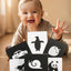 High Contrast Baby Flashcards ? Visual Stimulation Cards in Black and White for Babies