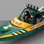 Brushless RC Speed Boat ? 25+ MPH Racing Jet with LED Lights, 30+ Minutes Playtime, Full Control for Kids & Adults