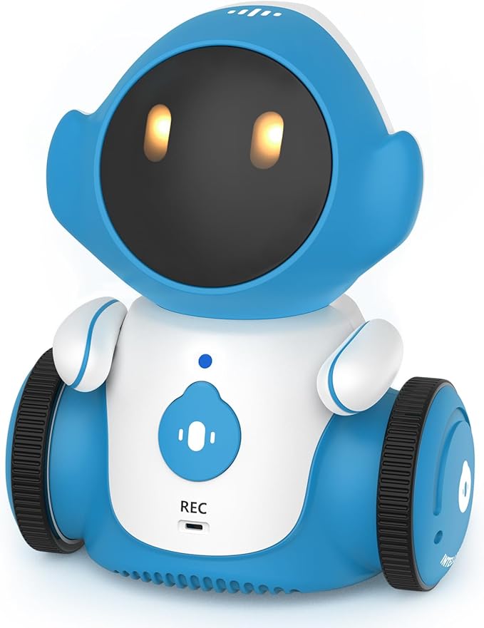 Rechargeable Voice-Controlled Dancing Robot ? Smart Interactive Toy with Recording & Singing Features for Kids 3+ (Green)