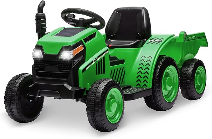 Kids Electric Tractor - Battery-Powered Ride-On Car for Ages 2-4