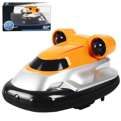 Mini RC Boat High Speed Creative Waterproof Remote Control Pool Toy Racing Boat for Bathtub RC Pool