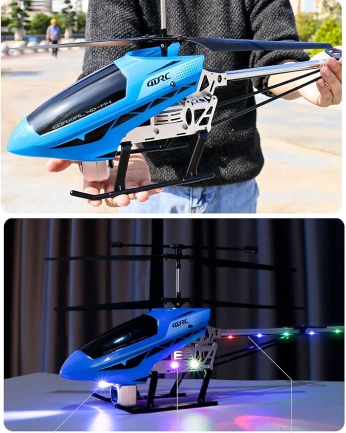 2.4G RC Helicopter Toys - 4K Dual Camera WiFi FPV Drone with Gyro and LED Light