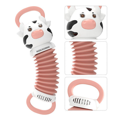 Cartoon Cow Accordion Baby Music Toy | Sensory Cognition Instrument for Kids | Perfect Gift for Infants