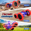 Spider Remote Control Car, Double Sided Mini RC Stunt Car,  4WD Off-Road RC Cars with Headlights, 360 degrees Rotating, 2.4Ghz Indoor/Outdoor Rechargeable Toy Car for Boys Age 4-7 8-12 Birthday Xmas Gift - Toyigo