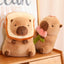 Cute Capybara Stuffed Animals, Wearable Toast Headset Capybara, Gifts for Kids, Bread Capybara, 12-inch Stuffed Animal