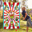 Carnival Games for Kids, Circus Games for Kids Party, Carnival Clown Toss Game Banner with 3 Bean Bags for Kids and Adults, Carnival Party Activities Carnival Party Decoration Supply Set