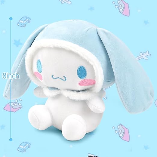 8 inch Cinnamoroll Plush Toys, Doll, Soft and Adorable Cartoon Cinamolol Pillow for Girls Kids Fans Birthday Gift