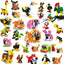 Animal Block Toys, 30 Kinds of Animals Building Block Toy, 20 Pack,  Party Favors for Kids, Easter Gifts Goodie Bags Stocking Stuffer Classroom Prizes Building Set, Birthday Gift for Boys Girls Ages 4-12+