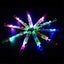 Rocket Slingshot Flying Toys with Led Lights, 12 Pcs Slingshot Toy for Kids, Summer Outdoor Game LED Slingshot with 12Pcs Launchers + 12Pcs Arrow Helicopters, Glow in The Dark Kids Party Supplies